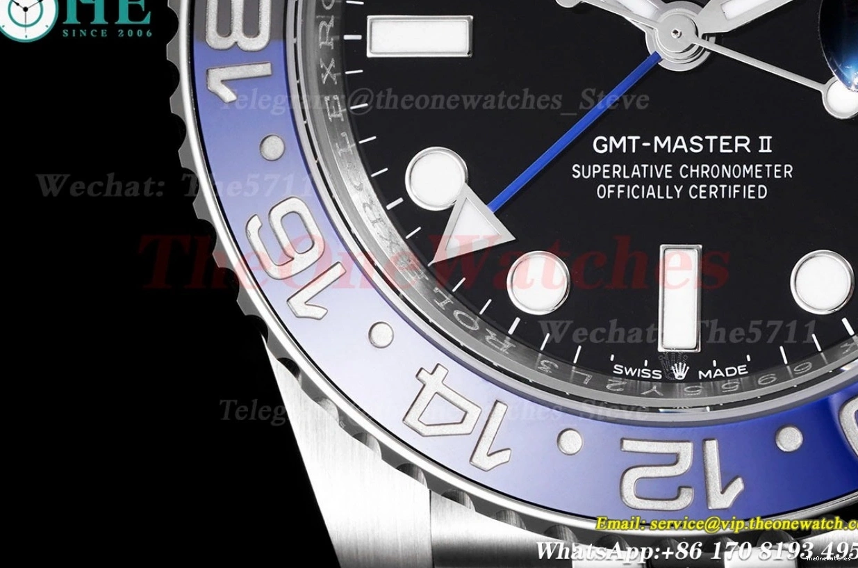 126710 904L VR3285 C+F Master V2 II SS GMT 40mm SS Batgirl Jub 0328